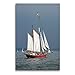 Produktbild CALVENDO Premium Textil-Leinwand 60 x 90 cm Hoch-Format Ryvar (Logger als Ketsch getakelt), Leinwanddruck von Stoerti-md