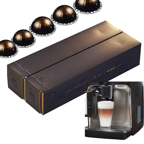 Dark & Bold Vertuo Coffee Pods Selection Long Expiry Coffee Capsules Chiaro Scuro 20 Pods 2 Sleeves - Nespresso Original Line Compatible For Coffeeteria Office