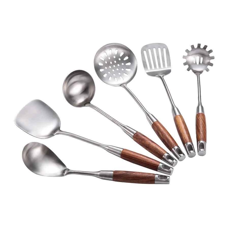 Ustensiles de cuisine en acier inoxydable pour raviver le plaisir de cuisiner ensemble