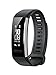 Huawei Band 2  All-in-One Activity Tracker Smart Fitness Wristband |Multi-Sport Mode| Heart Rate | 5ATM Waterproof, Black (US Warranty)