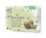 Bubble tea 123 Honeydew Flavor Instant Pearl Tapioca Boba Powder 150g (25gx6pk) Made in Taiwan Taiwanese Instant Boba Bubble Tea Tapioca Pearl Powder Mix