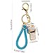 AIFUDA 2Pcs Whistle Keyrings, Crystal Rhinestone Whistle Bling Whistle with Chain for Bag Accessory Pendant Purse Charm Handbag Decor Ornaments Keychain