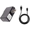 USB-C 5V AC/DC Adapter Compatible with AOCWEI X500 X700 X800 X900 Tablet 10 11 inch Android 13 Octa-Core HD IPS Display Touchscreen Split Screen 5VDC Power Supply Cord Cable Battery Charger