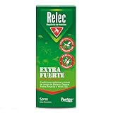 Relec Extra Fuerte Spray Antimosquitos, Repelente de Mosquitos 75ml, Eficaz Contra El Mosquito Tigre, Eficacia y Protección Contra las Picaduras de Mosquitos en Zonas Tropicales