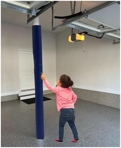 6ft Basement Pole Padding Wrap, Impact-Resistant Covers for Metal Columns, Protective Pads for Round Posts, Ideal for Home Safety & Remodeling, Durable & Easy to Install