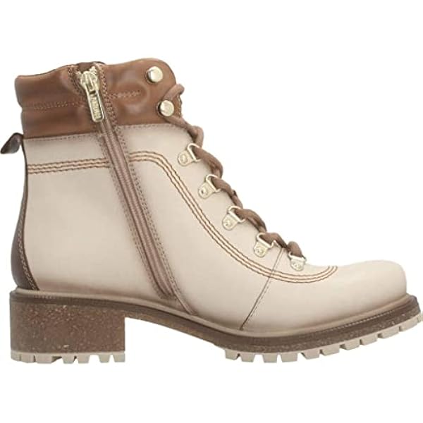 Pikolinos Stivaletti in Pelle di Brandy Aspe W9Z -Altezza del Tacco: 4,3 cm-