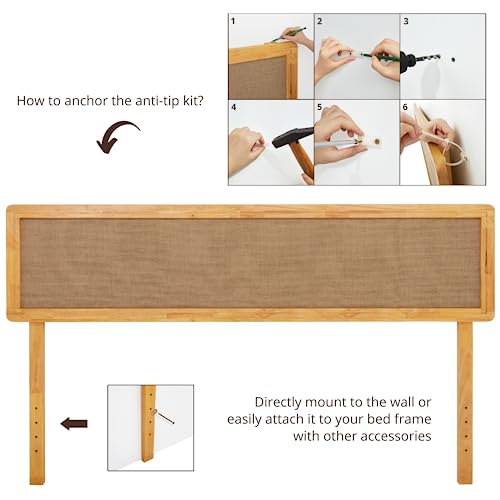 Bme XXBD2 Nipe Headboard Only Boho Bohemian Coastal Style thumb #3