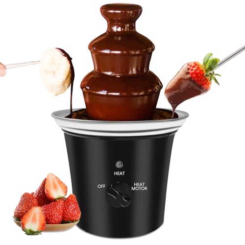 MINI Chocolate Fountain Machine Small Electric...