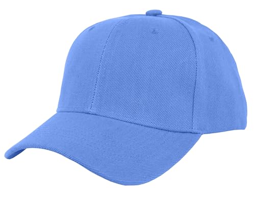 Image of Gelante Plain Blank Baseball Caps Adjustable Back Strap Wholesale LOT 12 PC'S