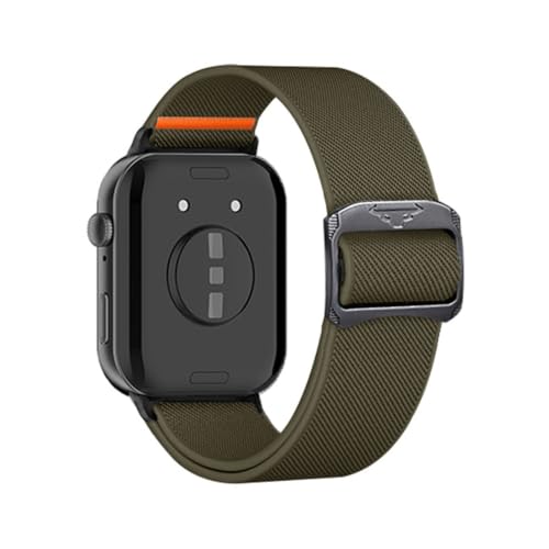 [PLYYQZM] �i�C�����ʋC�����X�g�o���h,�ɍ��� Hua wei Watch Fit 5 5Pro/4 4Pro/3�ɓK�p(Army green,For Fit 5 Pro)