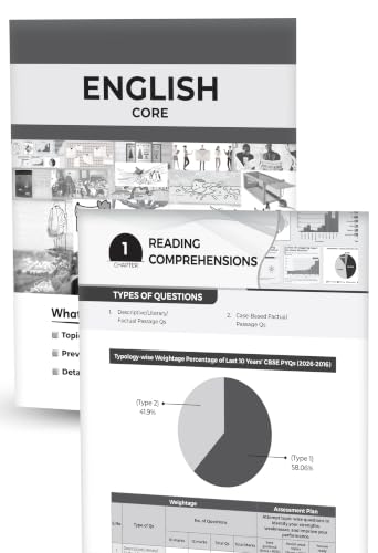 Image of Educart Granth CBSE Class 12 Previous 10 Year Solved Papers 2027 - with PYQ Charts Physics, Chemistry, Mathematics & English Core Book For 2027 Board Exam (2016-2026, With Topic-wise Analysis Chart)