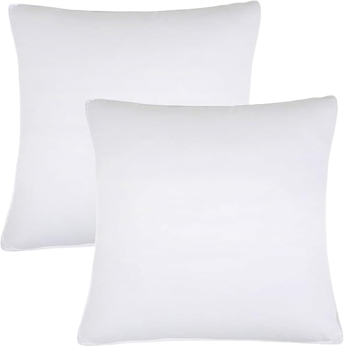 Set 2 Almohadas Alternativa a Plumas Tamaño Europeo Mediano miniatura 4