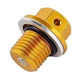 100% Nagelneue Aftermarket-Teile,Menge:1x Magnetablassschraube,Material:6061-T6 Aluminium