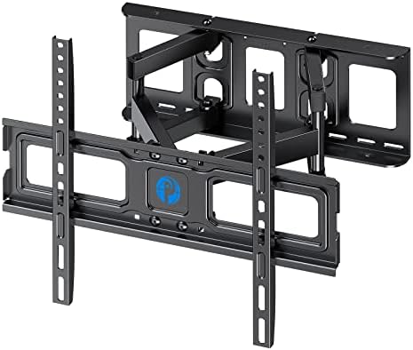 Pipishell TV Wall Bracket mount for 26-55 Inch TVs, Swivels Tilts TV bracket for LED LCD OLED Flat&Curved TVs, Max VESA 400x400mm and Holds up to 45kg