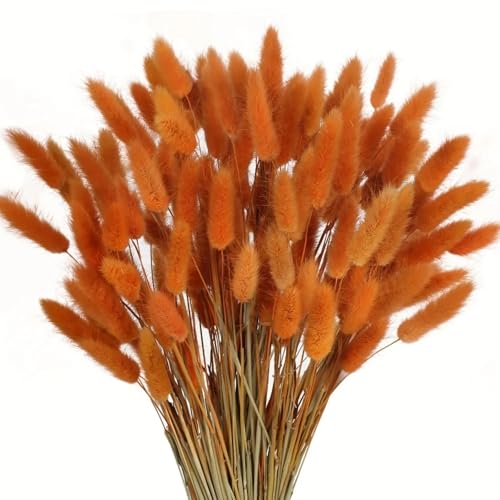 Pampas Grass Decor Tall 80Pcs 17.72 Inch Fluffy Dried Flowers miniatura 1