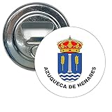 ABRIDOR REDONDO ESCUDO HERALDICO AZUQUECA DE HENARES GUADALAJARA