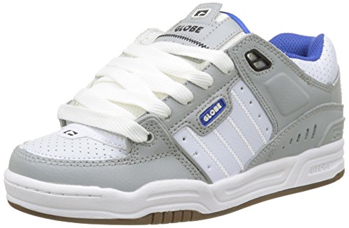 Image of Globe Fusion, Men's Skateboard Shoe, Multicoloured Grey Blue White, 7 US
