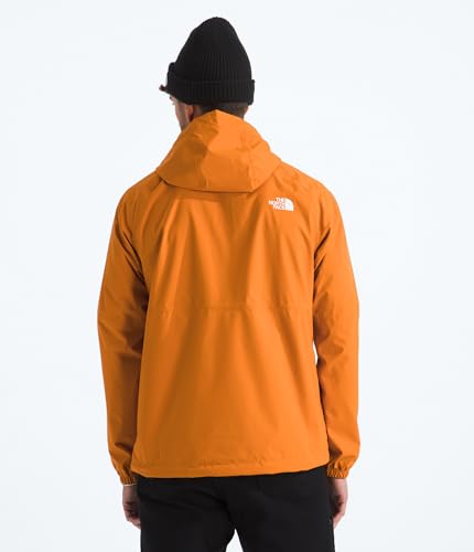 Image of THE NORTH FACE Men's Antora Rain Hoodie | Windproof & Waterproof With Adjustable Hood, Drawcord Hem