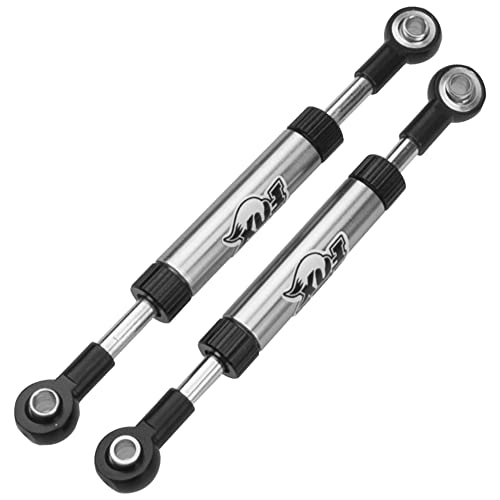 2Pcs Vgoohobby Metal Adjustable Length Servo Linkage Steering Link Rod Compatible with Traxxas TRX4...
