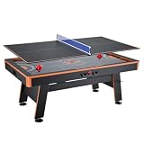 VEVOR Spieltisch Kombi Airhockeytisch Tischtennistisch Esstisch Wandelbar