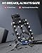 Benlari Dirt Bike Foot Pegs A3 Steel 360° Adjustable Wide Motorcycle Footpegs Fit for Surron S/X Segway X260 X160 Talaria Sting MX3 MX4 Talaria XXX Black
