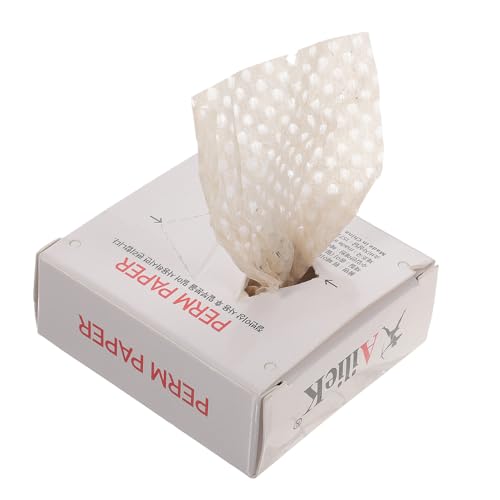 BELLIFFY Lightweight Compact Hair Perm Papers Easy to Store Protect Hair Ends Diy or Salon