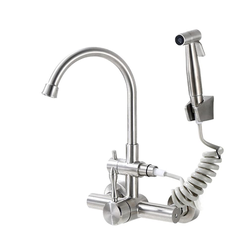 Mitigeur de cuisine pour nettoyer les grands plats sans éclaboussures