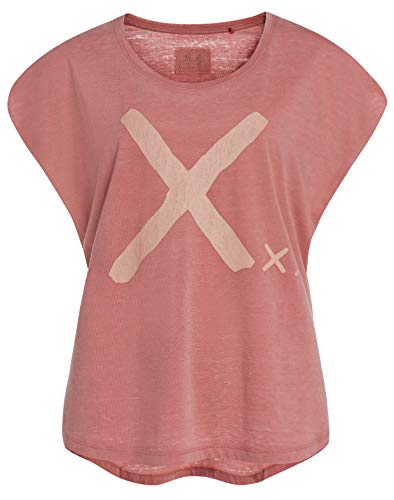 T-shirt oversized femme Gutta au design moderne et grand imprimé
