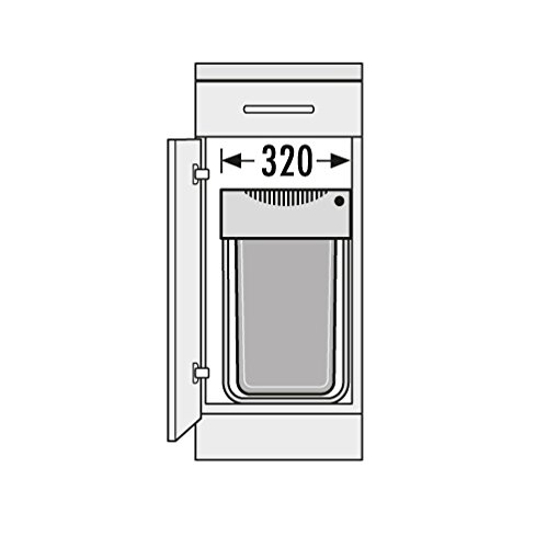 Hailo 3668401 Pattumiera Te Swing 40.1/42 da 400