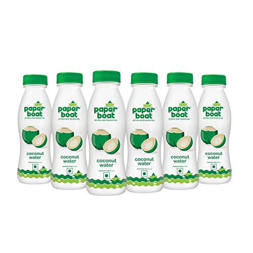 Image of Paper Boat Coconut Water, Refreshing Coconut Flavour, Vital Minerals (Pack of 6, 200ml Each) & Lychee Juice, Enriched with Vitamin D, No Added Preservatives and Colours (Pack of 9, 150ml each), Pink