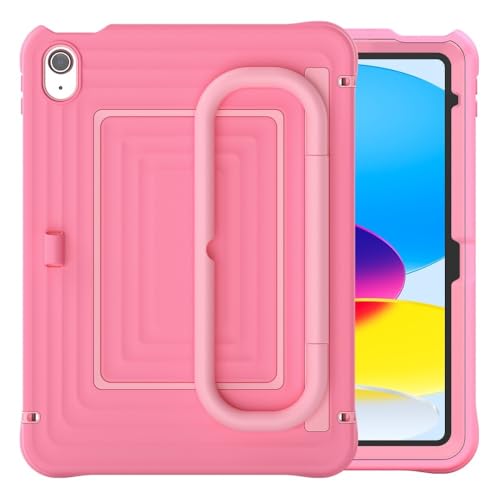 Coque iPad Pro 11 rose antichoc idéale pour les trajets quotidiens et les enfants