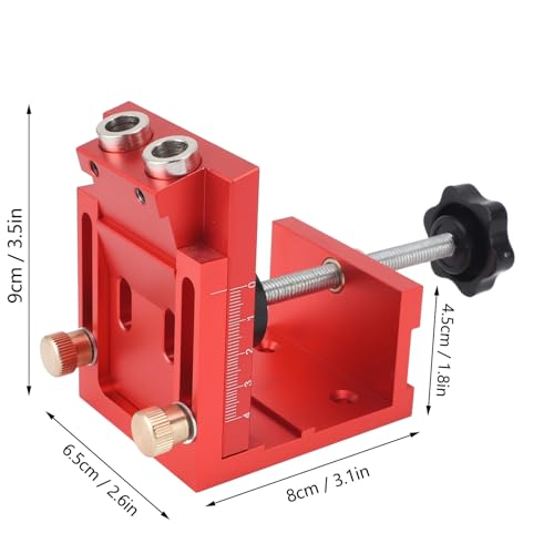 Gabarit de poche à trous pour projets de menuiserie bricolage durables