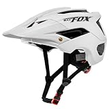 FINYQBET Casco de Bicicleta Ultraligero para Adultos, con Visera Extraíble y 13 Ventilaciones,...