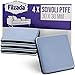 Filzada® 4x Piedini per mobili autoadesivo in Teflon - 30 x 30 mm (quadrato) - Scivoli per mobili professionali/scivoli per tappeti in PTFE (Teflon)