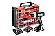 Metabo BS 18 L Set Akku-Bohrschrauber – inkl. Akku und Kunststoffkoffer (2 x 18V 2Ah LiPOWER Akkus, Bohrdurchmesser 13 mm/36 mm, Gewicht 1,6 kg) 614051710