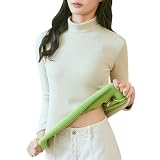 Absorbe la humedad y es transpirable para una frescura durante todo el día: fabricada con tela transpirable, esta ropa interior de invierno para mujer absorbe activamente la humedad para mantenerte seca y cómoda durante todo el día. Esta característica es ideal tanto para actividades de alta energía como para un uso prolongado. Disponible en colores versátiles en blanco y negro. Esto garantiza que encuentres el color perfecto para tu comodidad y estilo. Elige entre nuestras amplias opciones para satisfacer tus necesidades de relajación.