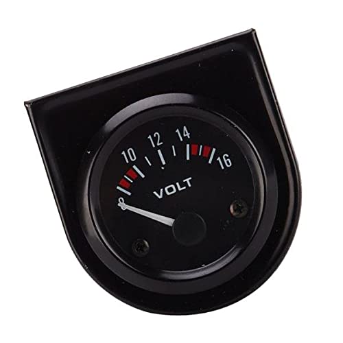 The Style Sutra 2pcs Car 8-16V Voltmeter Volt Meter 52mm Black|Motors | Parts & Accessories | Car & Truck Parts |2 X Voltage-image-41