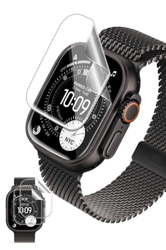 シズカウィル Apple Watch Ultra3 Ultra2 Ultra 49mm 保護フィルム フィルム TPUフィルム 液晶保護フィルム 2枚入り