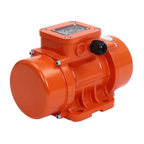 Begoniape Moteur vibrant pour béton, compresseur de béton, asynchrone, pour électricité, appareils mécaniques, machines alimentaires, 3600 tr/min, 180 W,...