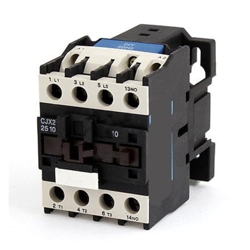 Contacteur triphasé bobine nominale 24V CJX2-25 AC 1NO compact