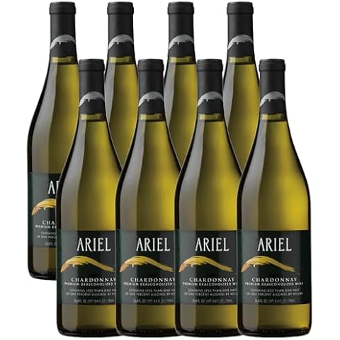 Ariel Chardonnay Non-Alcoholic White Wine Experience Bundle | 8 PACK Cover