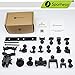 Sportway S80 Dash Cam mount, Dash Cam Mirror Mount Holder with 16pcs Joints for Rove APEMAN CHORTAU Roav Nexar iiwey YI Z-Edge Old Shark KDLINKS Crosstour VANTRUE GoPro... 99% Car Dash Cameras DVR GPS
