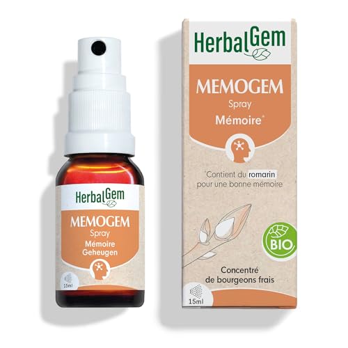 HerbalGem Spray Memogem Bio Complexe de Gemmothérapie Concentrée 15 ml