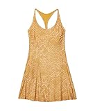 prAna Women's Opal Dress, Toffee Tiles, Large