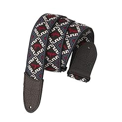 PRS Guitars Sangle Jacquard Hootenanny Style 5,1 cm Oiseaux rouges, blancs et bleus (ACC-3173) - Les Beatles, Paul McCartney, John Lennon, RIngo Starr, George Harrison
