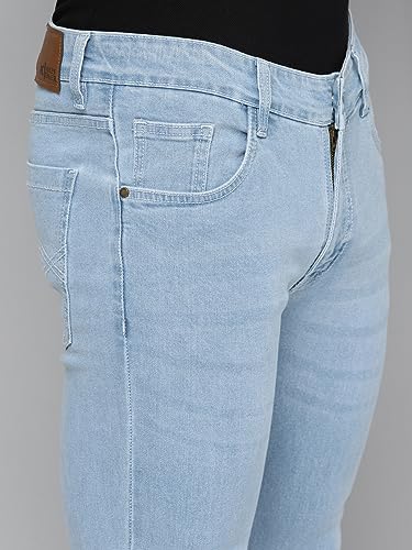 Image of Allen Cooper Relaxed Comfortable Mid Rise Denim Jeans for Men