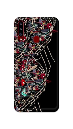 Image of PRINTFIDAA Printed Hard Back Cover Case for Samsung Galaxy A20s Back Cover (Famous Cartoon Character) -112