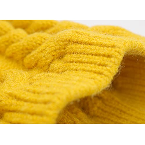 Soft Cute Knit Cotton Baby Hat with Chin Strap4