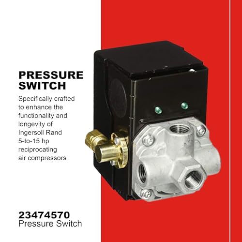 Ingersoll-Rand 23474570 Pressure Switch for Two Stage Compressor by Ingersoll Rand - Image 2
