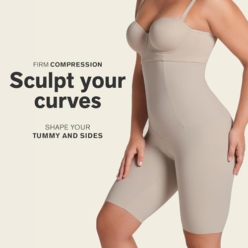 Leonisa high waist tummy control anti chafing sculpting shaper short for women2